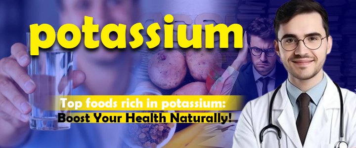 Top foods rich in potassium: Boost Your Health Naturally!